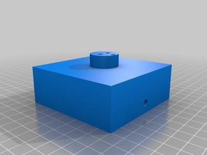 base para lampara de onda decoração 3d print model - Mito3D