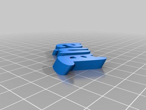 tania özelleştirilmiş iamburny benim organizasyon 3d print model - Mito3D