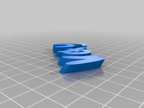 vicky meine angepasste iamburny ist - Organisation kundengebundene 3d print model - Mito3D
