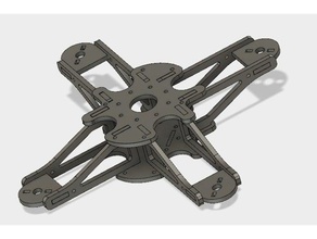 modular quadcopter r c vehicles 250 drone drones fpv racer racing mini motor propeller quad frame 3d print model - Mito3D