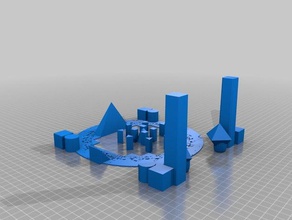 magestic templo A impressão 3d 3d print model - Mito3D