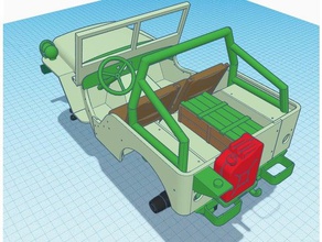 coleção completa ossum jeep peças acessórios r c veículos 3d print model - Mito3D