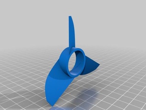 propeller fidget spinner mechanical toys edc prop toy 3d print model - Mito3D