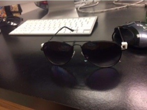 óculos de sol correcção os acessórios 3d print model - Mito3D