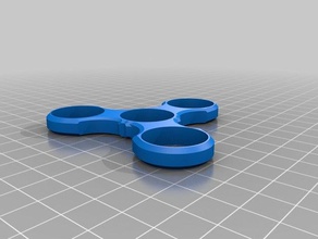 quad spinner juguetes mecánicos personalizado 3d print model - Mito3D