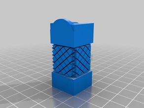 square waterbottle 3d printing 3d print model - Mito3D