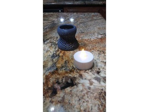 candelita de voronoi la lámpara decoración 3d print model - Mito3D