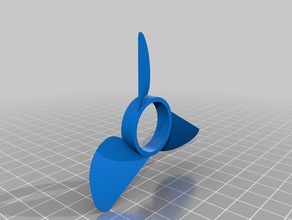 propeller fidget spinner mechanical toys 3d print model - Mito3D