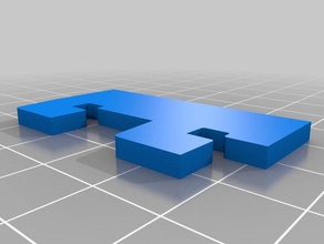 aa tipo de sistema estantes gancho organização rack prateleira suporte 3d print model - Mito3D