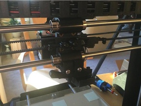 thorped mounting bracket - wanhao i3 monoprice maker select v21 3d printer parts 3d print model - Mito3D
