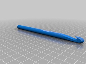 9mm tamanho 'n' agulha de crochê ferramentas arte personalizado 3d print model - Mito3D