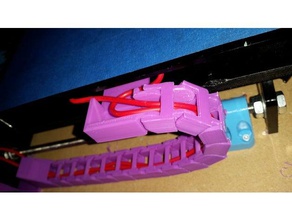 tronxy p802e y-Achse Kabel-Kette remix 3d-Drucker Teile 3d print model - Mito3D
