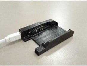 microusb cargador de guijarros los gadgets pebble 3d print model - Mito3D