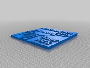g3a mini exposição 3d piso 3 - paulo mente k A impressão 3d print model - Mito3D
