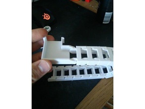 táctica x transporte de cadena cable Impresora 3d accesorios 3d print model - Mito3D