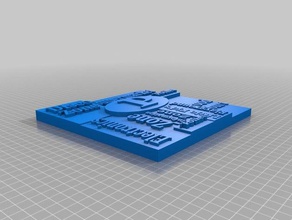 g3a mini mostra 3d floor 1 - paolo mente k La stampa 3d print model - Mito3D