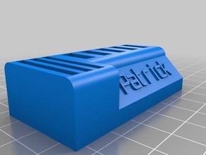 patrick usb stick holder organization customized 3d print model - Mito3D