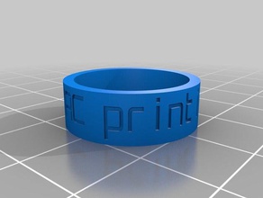 mac ring2 anéis personalizado 3d print model - Mito3D
