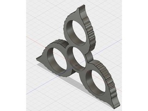 foglia spinner uae dirham monete hobby 3d print model - Mito3D