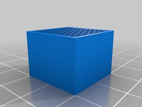 mi personalizados hex patrón de cuadrícula personalizado 3d print model - Mito3D