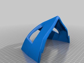 dawn giustizia casco - remix oggetti di scena 3d print model - Mito3D