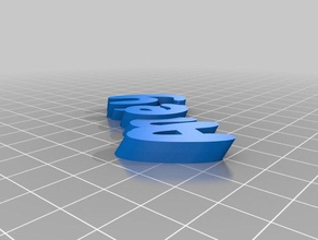 anely my customized iamburny's organization 3d print model - Mito3D