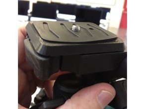 plaka tripod hama profil duo ıı kamera montaj plakası adaptörü 3d print model - Mito3D