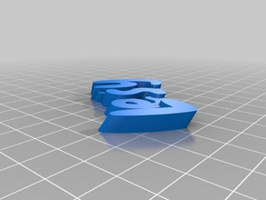 lesly my customized iamburny's organization 3d print model - Mito3D