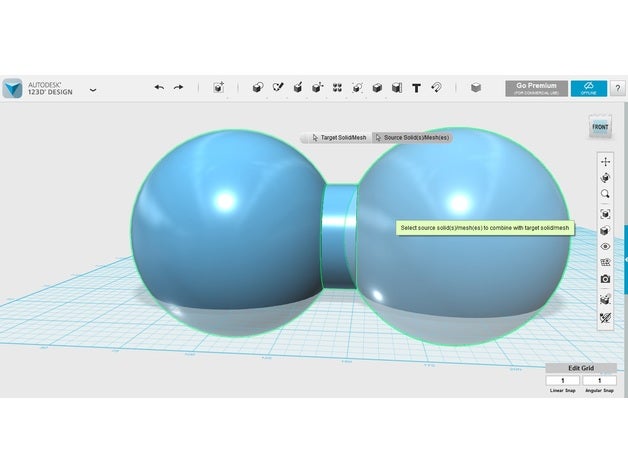 lente concava La stampa 3d techb 3D print model - Mito3D