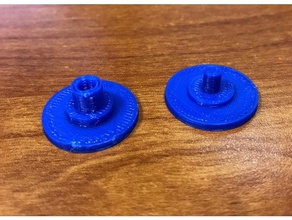 r188 spinner caps mechanical toys bearing cap fidget toy 3d print model - Mito3D
