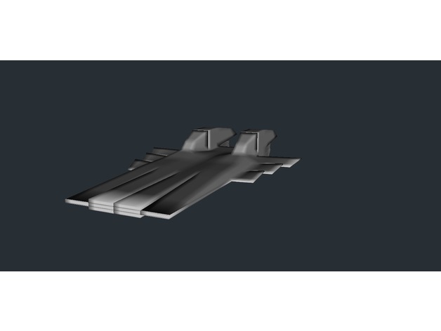 saratoga-Klasse Raumschiff Fahrzeuge Schiff Raum - Spielzeug 3D print model - Mito3D