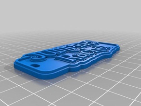rachel Schlüsselanhänger kundengebundene 3d print model - Mito3D