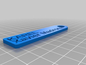 xavier madrona karel organization customized 3d print model - Mito3D