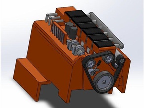 rc truck tampa do motor r c veículos 3d print model - Mito3D