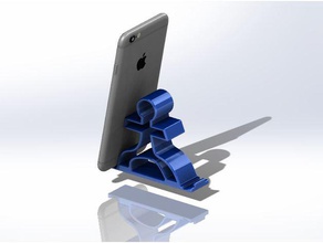 yoga telefon standı - çift açı cep telefonu iphone 3d print model - Mito3D