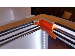 mark2 ultimaker2 de doble extrusión alternativa ferrocarril dock Impresora 3d las piezas dual 3d print model - Mito3D