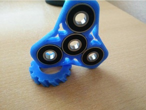 ancora un altro semplice fidget spinner giocattoli meccanici 3d print model - Mito3D