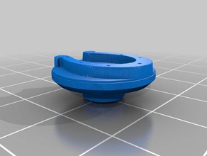 caps blau 3d-drucken 3d print model - Mito3D