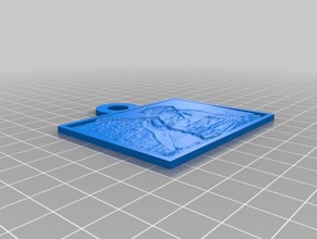 molly 2d-Kunst kundengebundene 3d print model - Mito3D