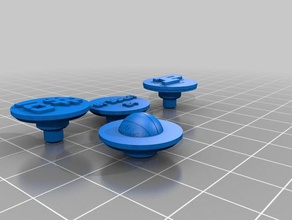 caps black 3d printing 3d print model - Mito3D