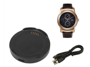 soporte carga para smartwatch oggetti di scena adaptador cargador lg g watch r caricabatterie stand 3d print model - Mito3D