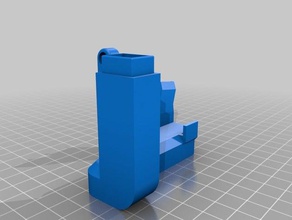 flashforge creator pro sonhador dupla bocal do soprador de sorteio alumínio y transporte Impressora 3d peças 3d print model - Mito3D