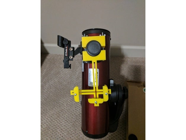customizable telescope & microscope phone adapter mobile mount 3D print model - Mito3D
