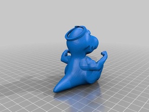 swoleranysaurus rex brinquedos & games 3d print model - Mito3D