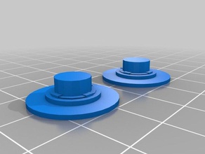 fidget spinner anpassbaren Kappen 3d-drucken cap caps fidgettoy hand zappeln Spielzeug 3d print model - Mito3D