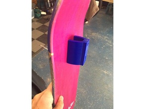 skateboard wall mount sport & outdoors 3d print model - Mito3D