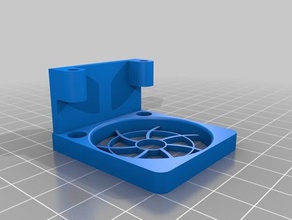 casulo criar tampa da ventoinha espaçadores Impressora 3d acessórios 3d print model - Mito3D