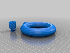 botella de banda la muñeca las pulseras pulsera 3d print model - Mito3D