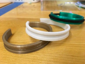 hair tie bracelet bracelets jewlery 3d print model - Mito3D