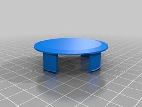 Schreibtisch Verdrahtung Loch stecken office kundengebundene 3d print model - Mito3D
